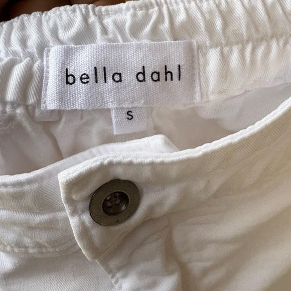 Bella Dahl Claire Cropped Pants in White Size Small - Picture 7 of 7